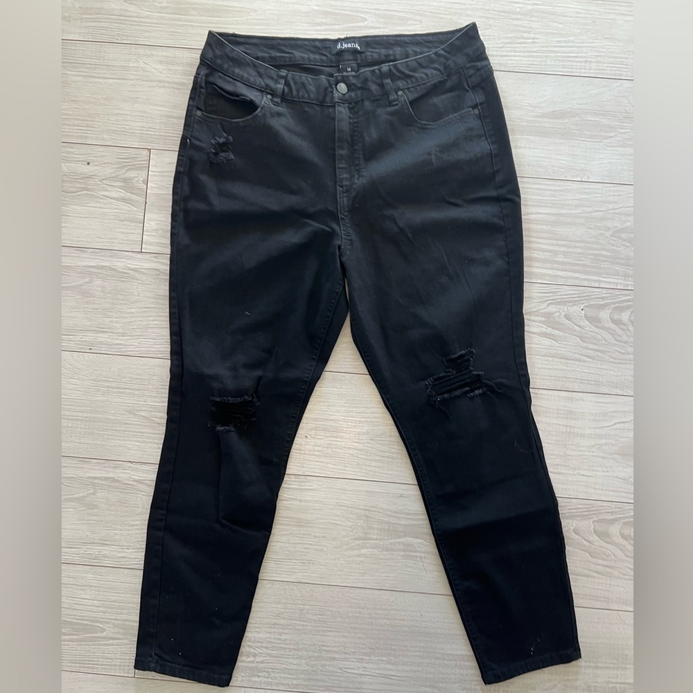 d.‎ jeans. Women’s Black Skinny Jeans